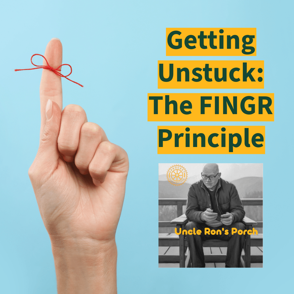 Digital Marketing Using Uncle Ron's FINGR Principle