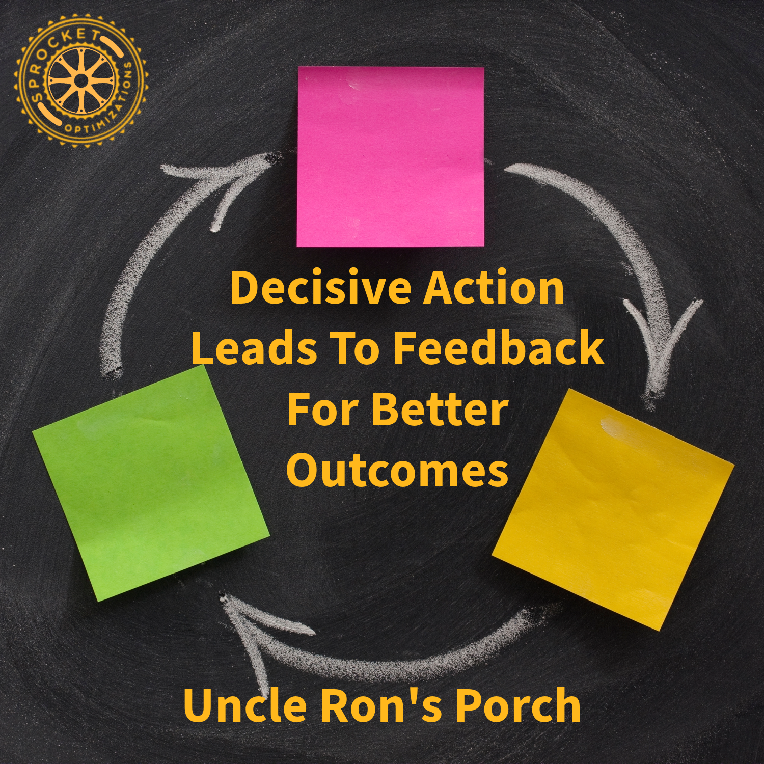 Decisive Action Leads To Feedback For Better Outcomes